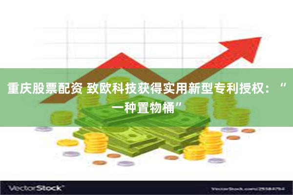 重庆股票配资 致欧科技获得实用新型专利授权:“一种置物桶”